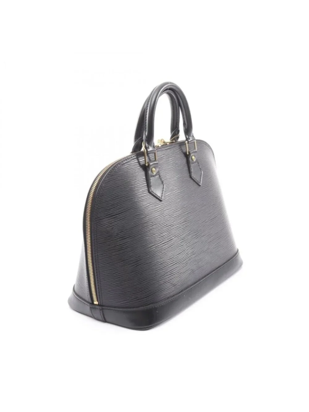 Louis Vuitton Handbag Alma Epi Noir Leather - Picture 2 of 11
